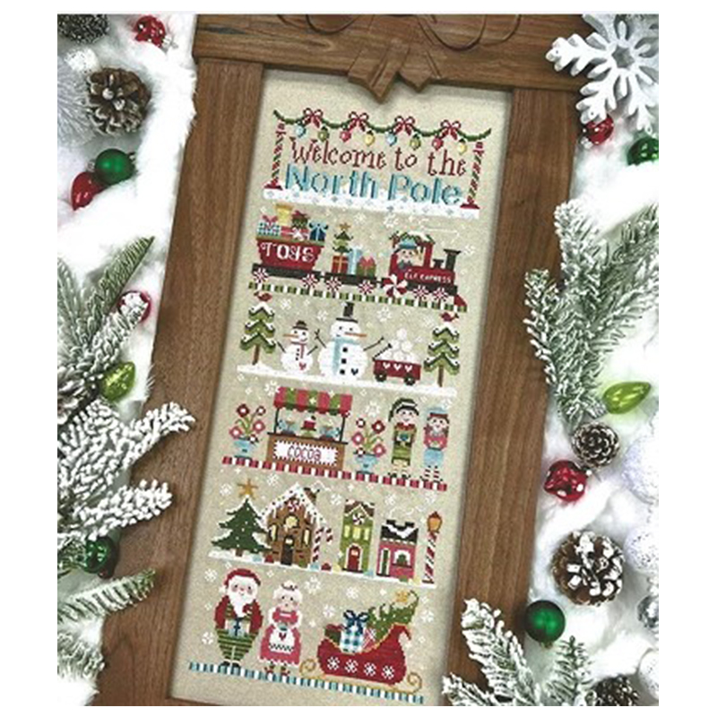 Art Craft And Cloth - 12807 Borduurpakketten Sets Voor Borduren Kruissteek