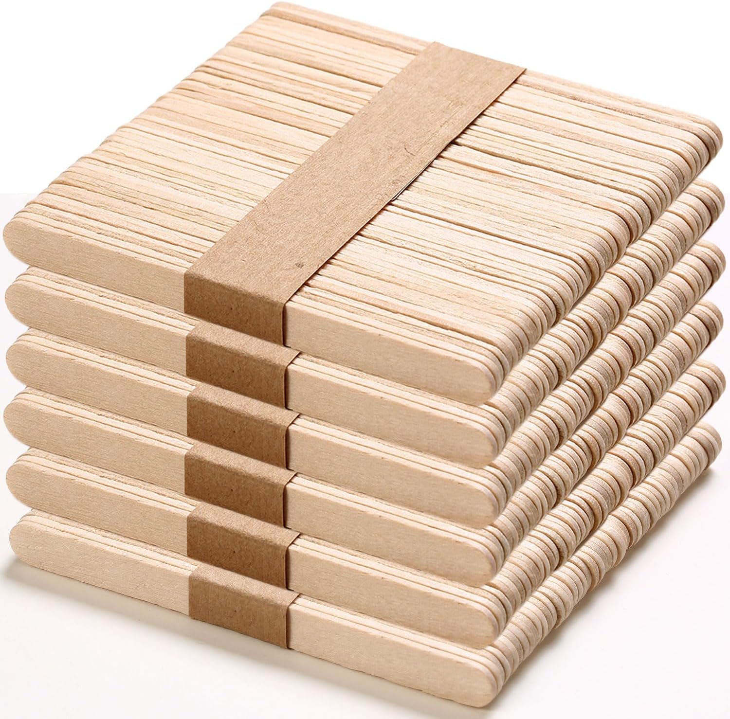 Art Craft With Ice Cream Stick - IJsjesstokjes 50 stuks Natuurlijke houten stokjes