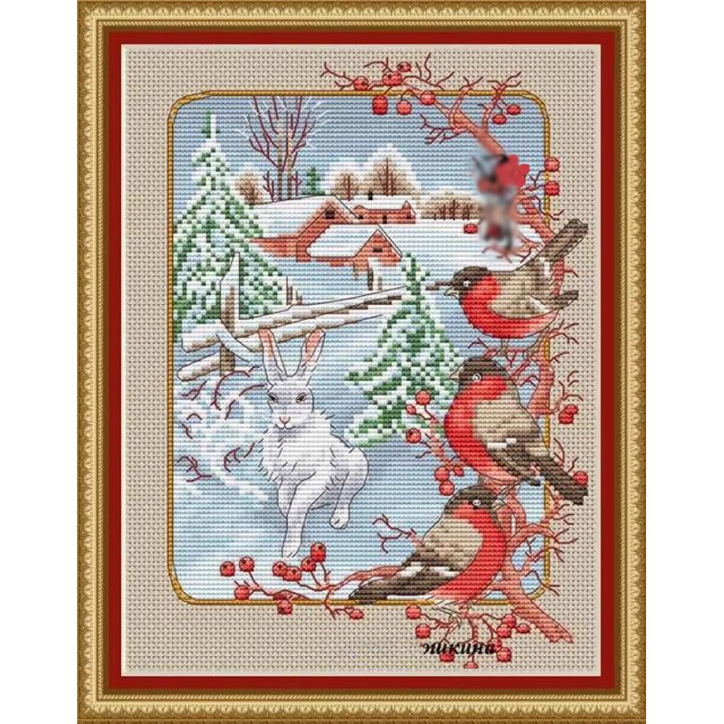 Art Craft And Cloth - 12086 Borduurpakketten Sets Voor Borduren Kruissteek