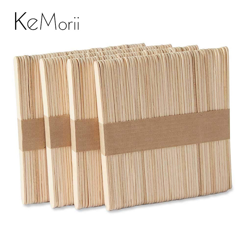 Art Craft With Ice Cream Stick - Natuurlijke Houten Popsicle Ice Cream Sticks