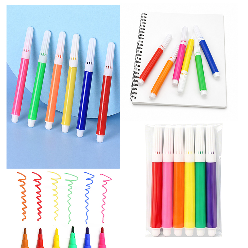 Illustration Marker Set - 10/20/30Packs Artistieke Marker Set 6-Kleur Aquarelverf