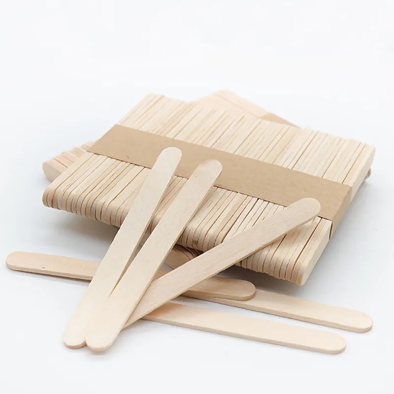 Art Craft With Ice Cream Stick - Nieuwe 50 Stuks Ijslollystokjes Natuurlijke Houten