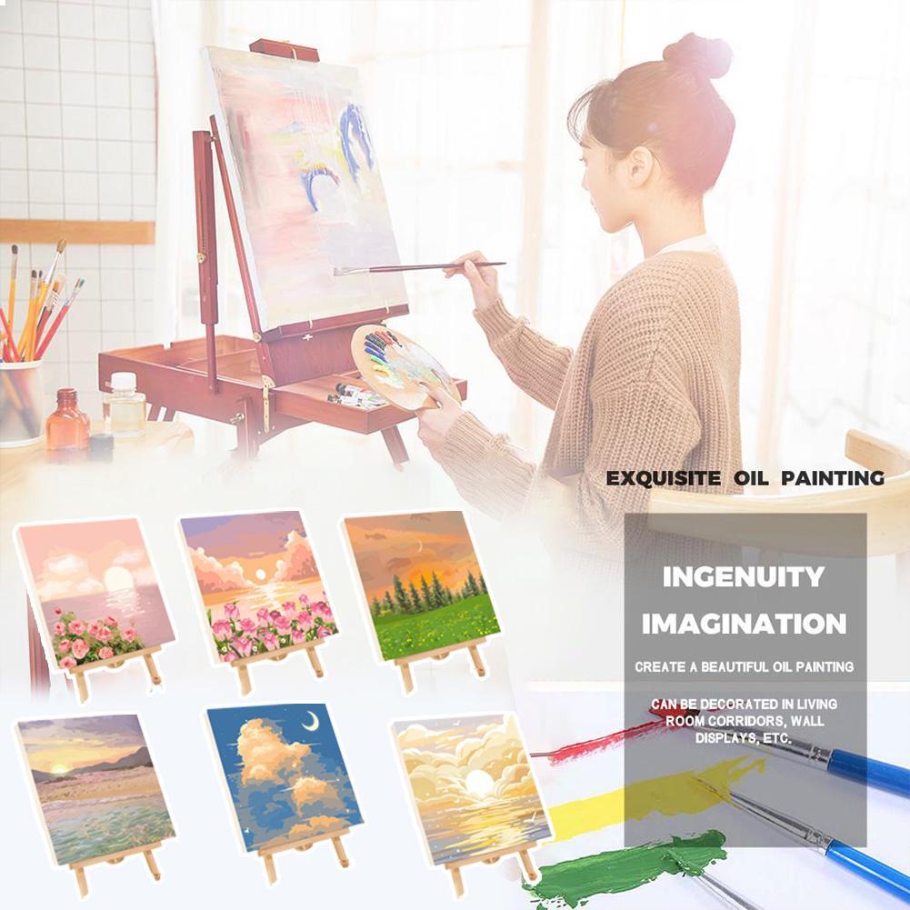 Art Craft And Cloth - DIY Schilderen op Nummer Set voor