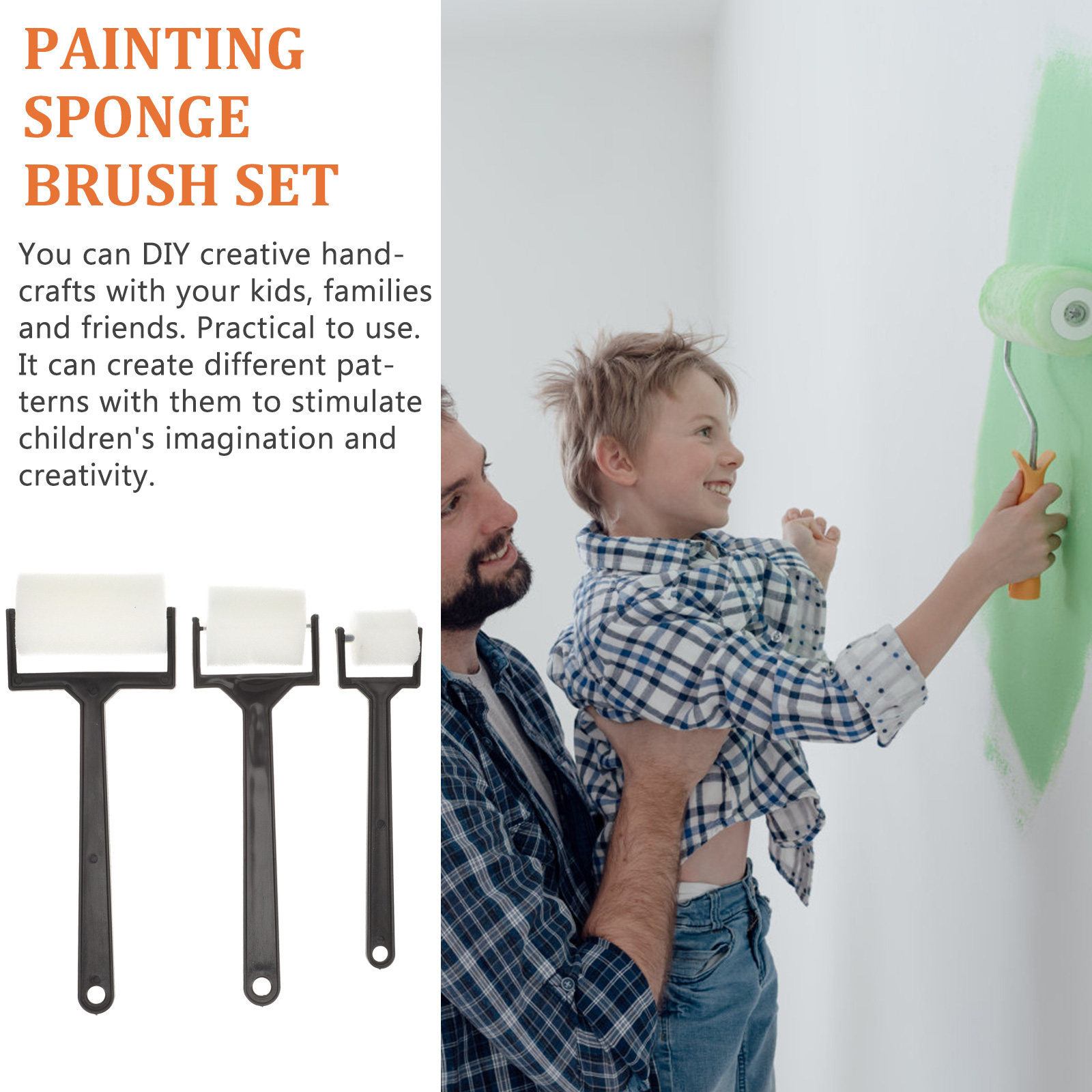15-delige kindersponsverfborst - Art Craft For Preschoolers recensie en prijs
