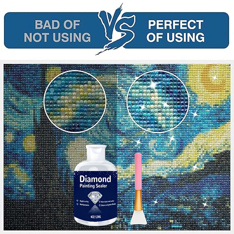Diamond Painting Sealant, kuns - Art Craft Tools recensie en prijs