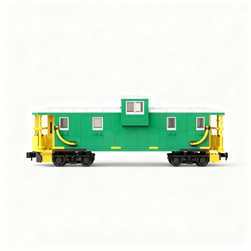 775-delige MOC Trein BN Caboos - Art Craft Gift Ideas recensie en prijs