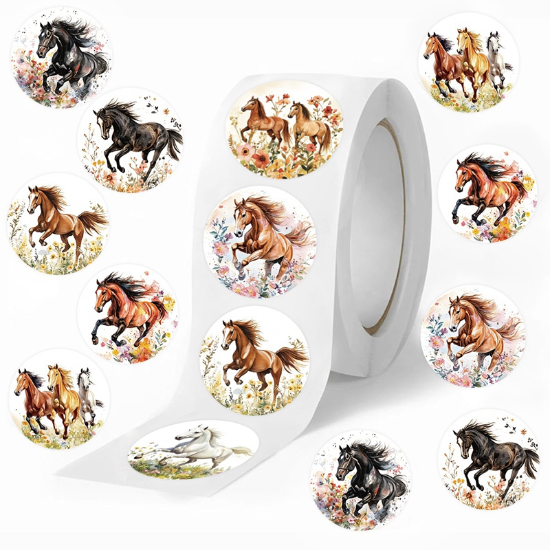 500 stks/rol Paard Bloem Stick - Art Craft Items recensie en prijs