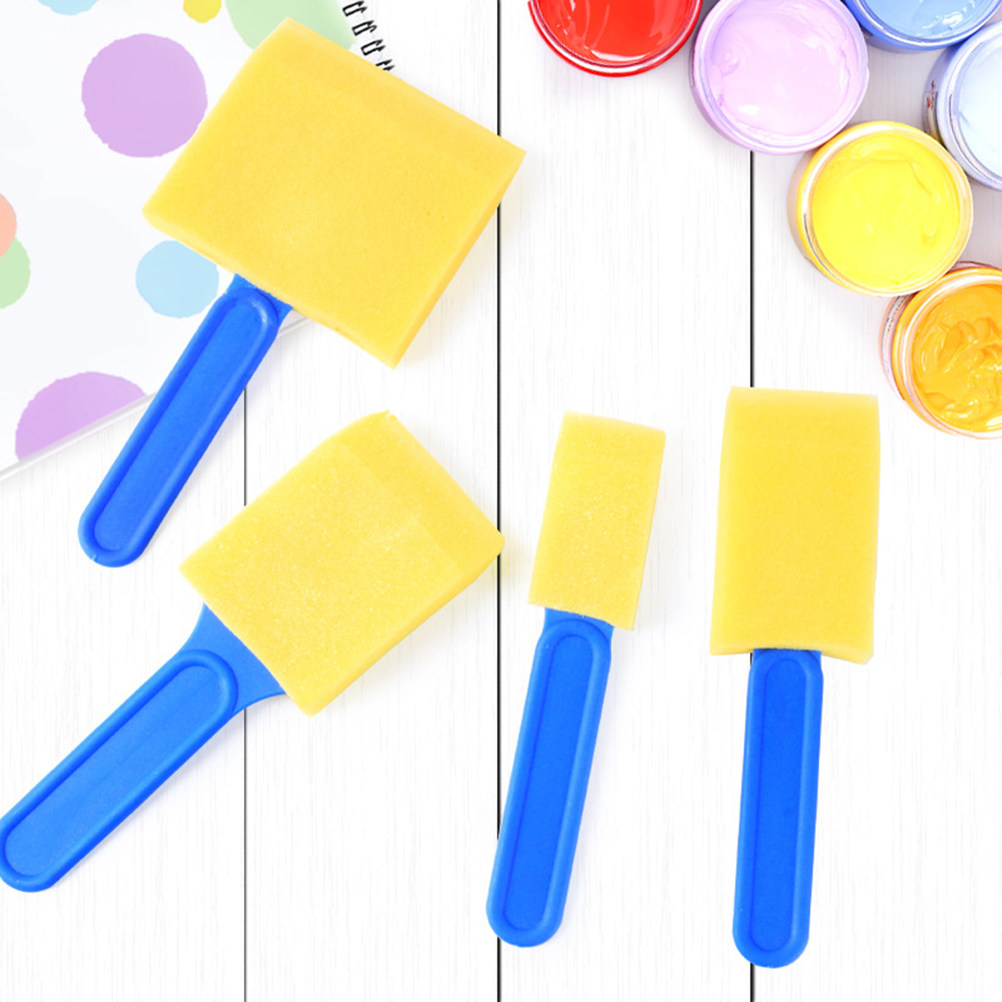 12-delige kunstverf-sponsborst - Art Craft For Preschoolers recensie en prijs