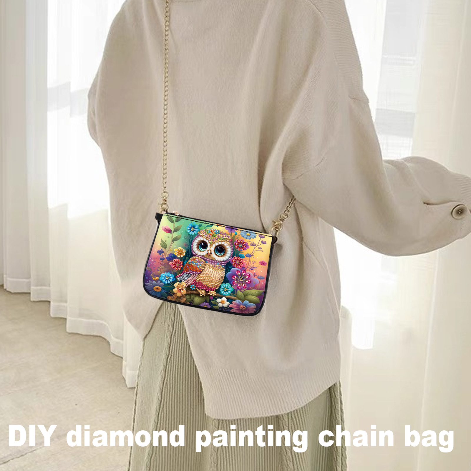 Kleurrijke Uil Diamond Art Sch - Art Craft For Adults recensie en prijs
