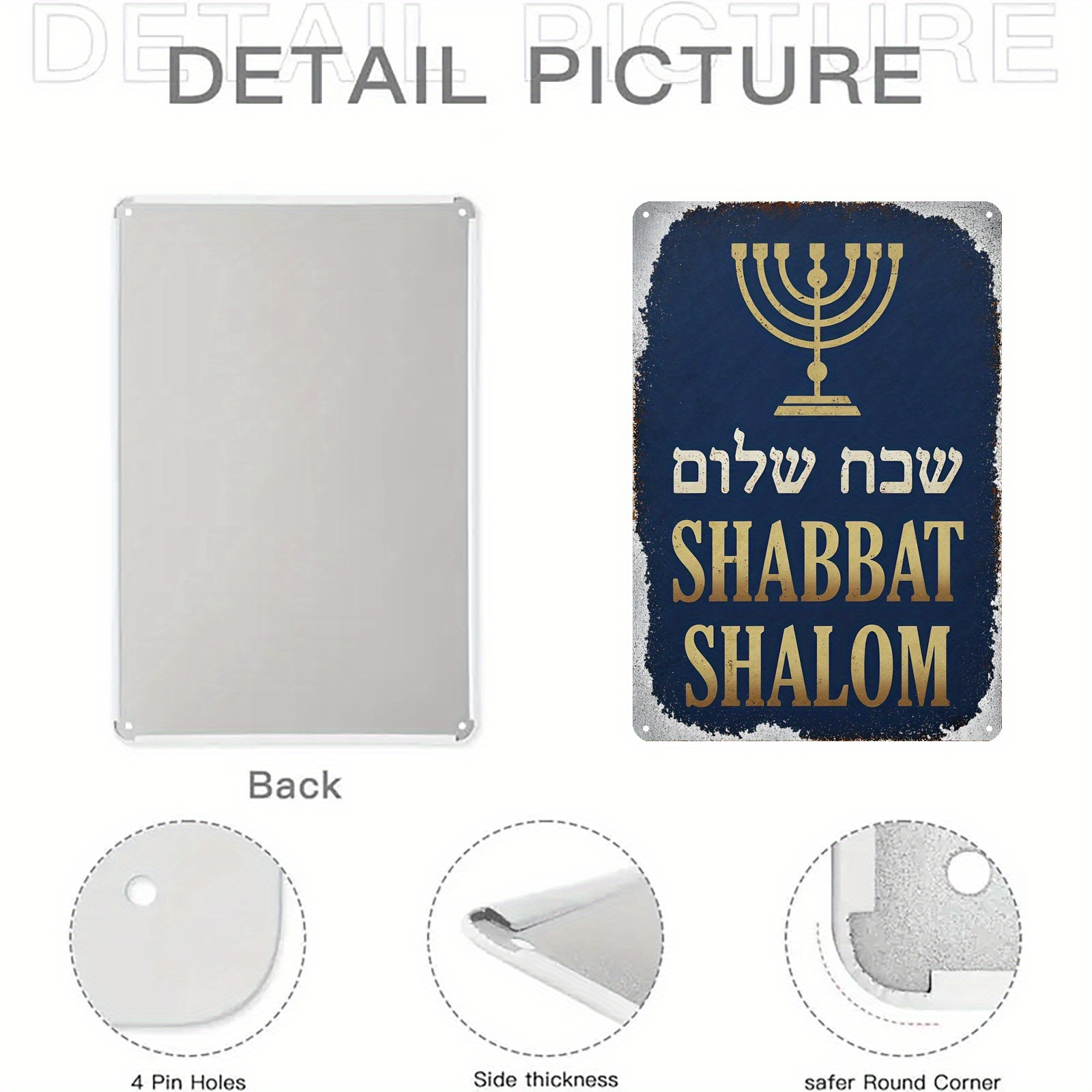 CIFBUY Vintage Aluminium Wandd - Art & Craft Teacher Vacancy recensie en prijs