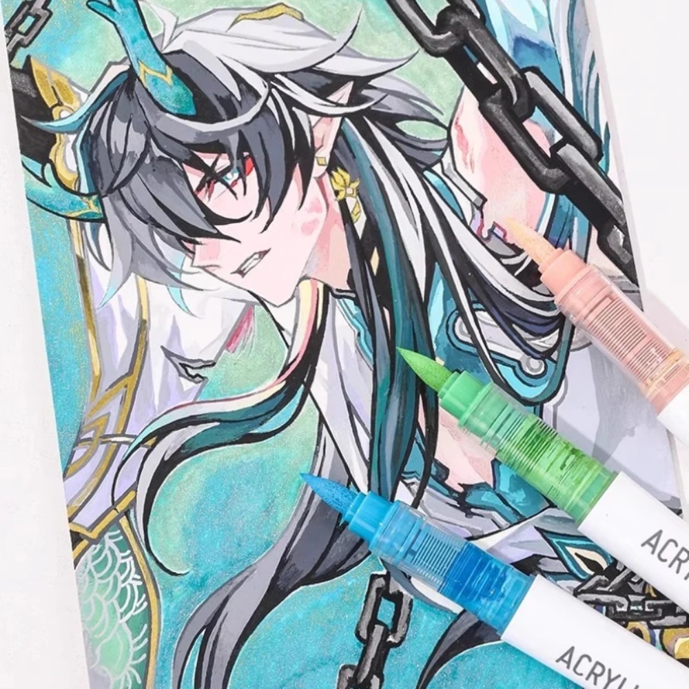 LANGUO 24-288 Kleuren Acrylmar - Illustration Marker Set recensie en prijs