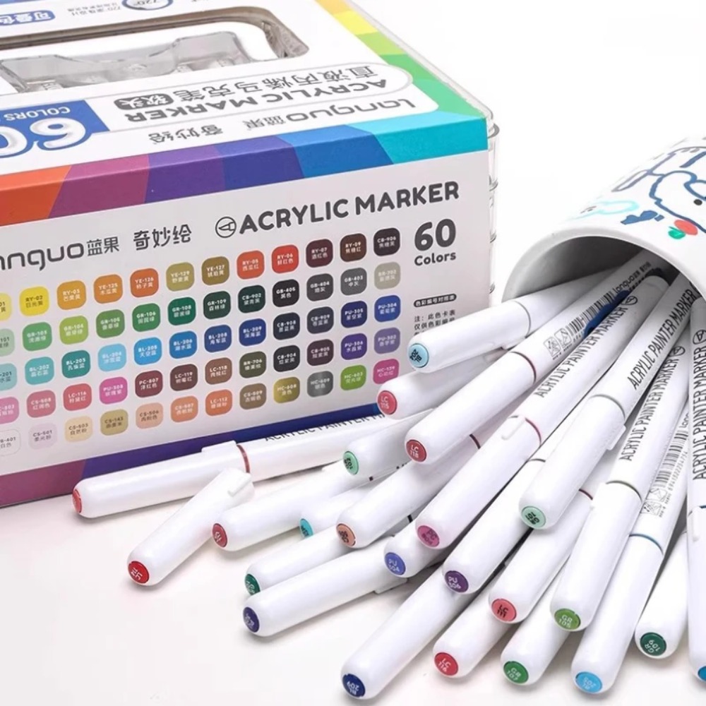 LANGUO 24-288 Kleuren Acrylmar - Illustration Marker Set recensie en prijs