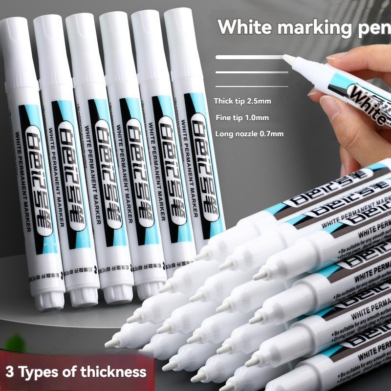 1/10/20 Stuks Witte Permanente - Illustration Marker Set recensie en prijs