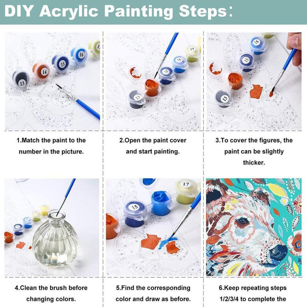 DIY Schilderen op Nummer Set v - Art Craft And Cloth recensie en prijs