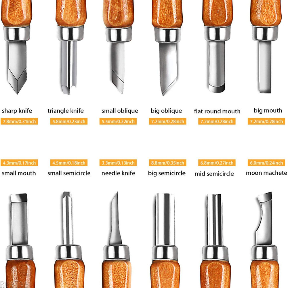 12 Stuks SK2 Houtbewerking Car - Art Craft Tools recensie en prijs