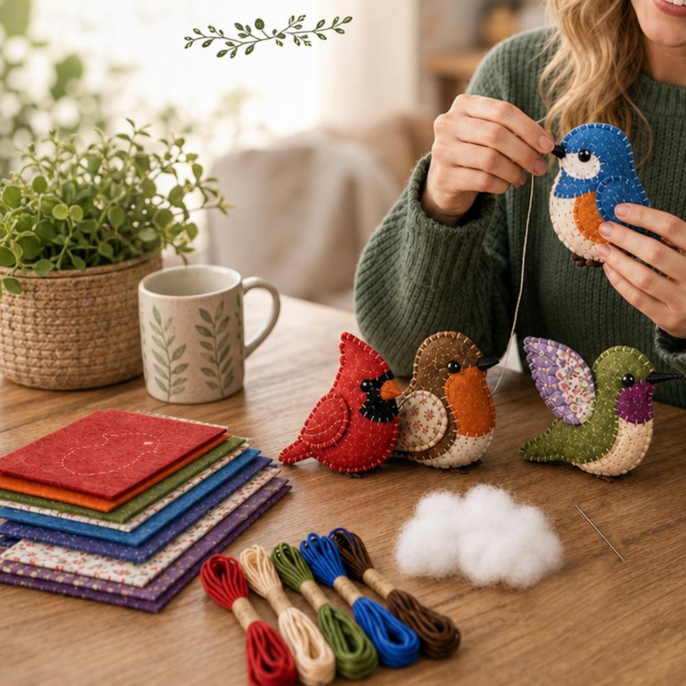 3D Cartoon Dieren Naaiset Stof - Art Craft And Cloth recensie en prijs